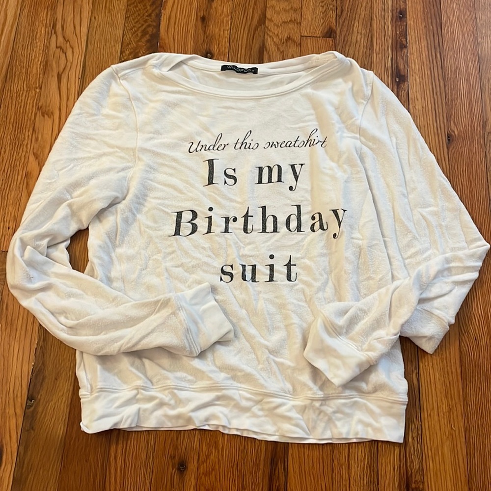 Wildfox Jumper - Birthday Suit